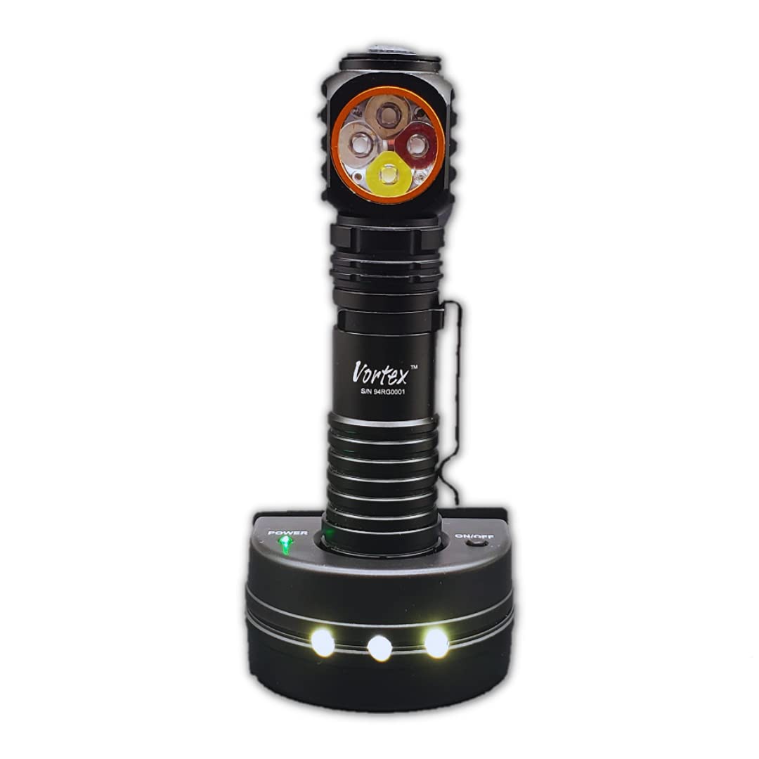 Vortex TO101-RGBW 2 in 1作業用および緊急用充電式RGB LED充電ドック7/24側面照明磁気ベース充電最大1200ルーメンミニUSB充電ハンドヘルド三脚互換懐中電灯 Amazon.co.jp: Vortex TO101-RGBW 2 in 1作業用および緊急用充電式RGB